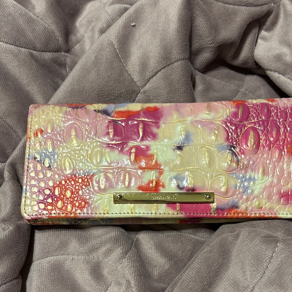 Brahmin Colorful Crocodile Embossed Women's Clutch Ady